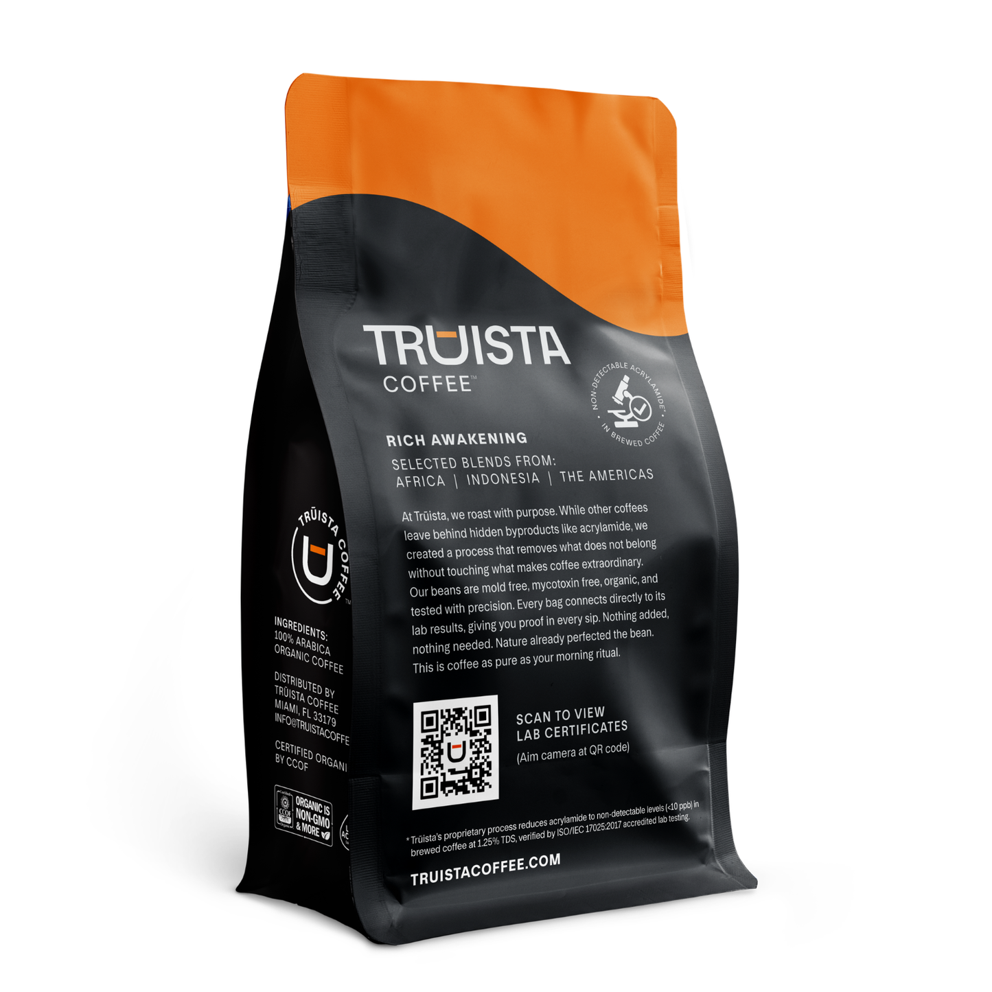 Truista Coffee - Decaf Rich Awakening - Acrylamide Free* Roast